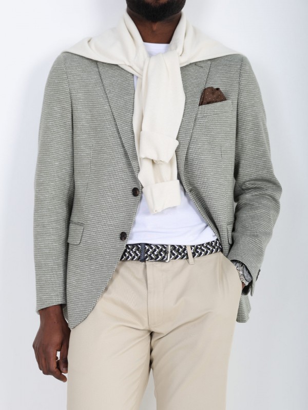 Micro-Pattern Blazer Micro-Pattern Blazer