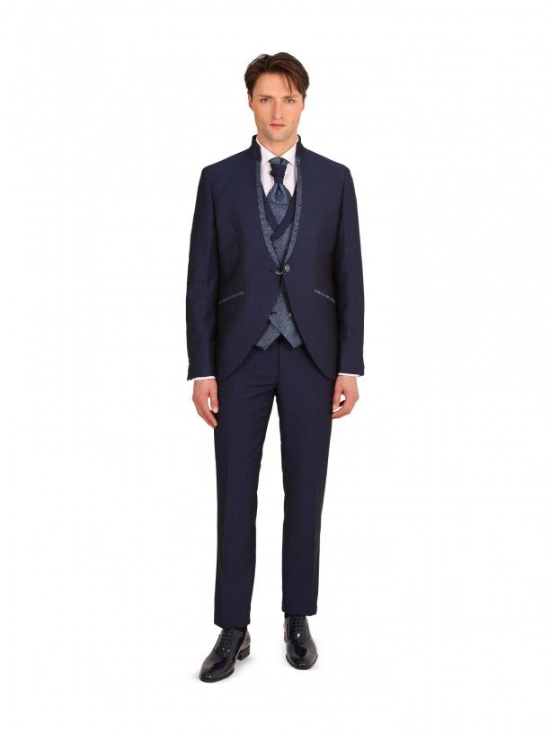 Traje de novio con chaleco slim fit edicin limitada