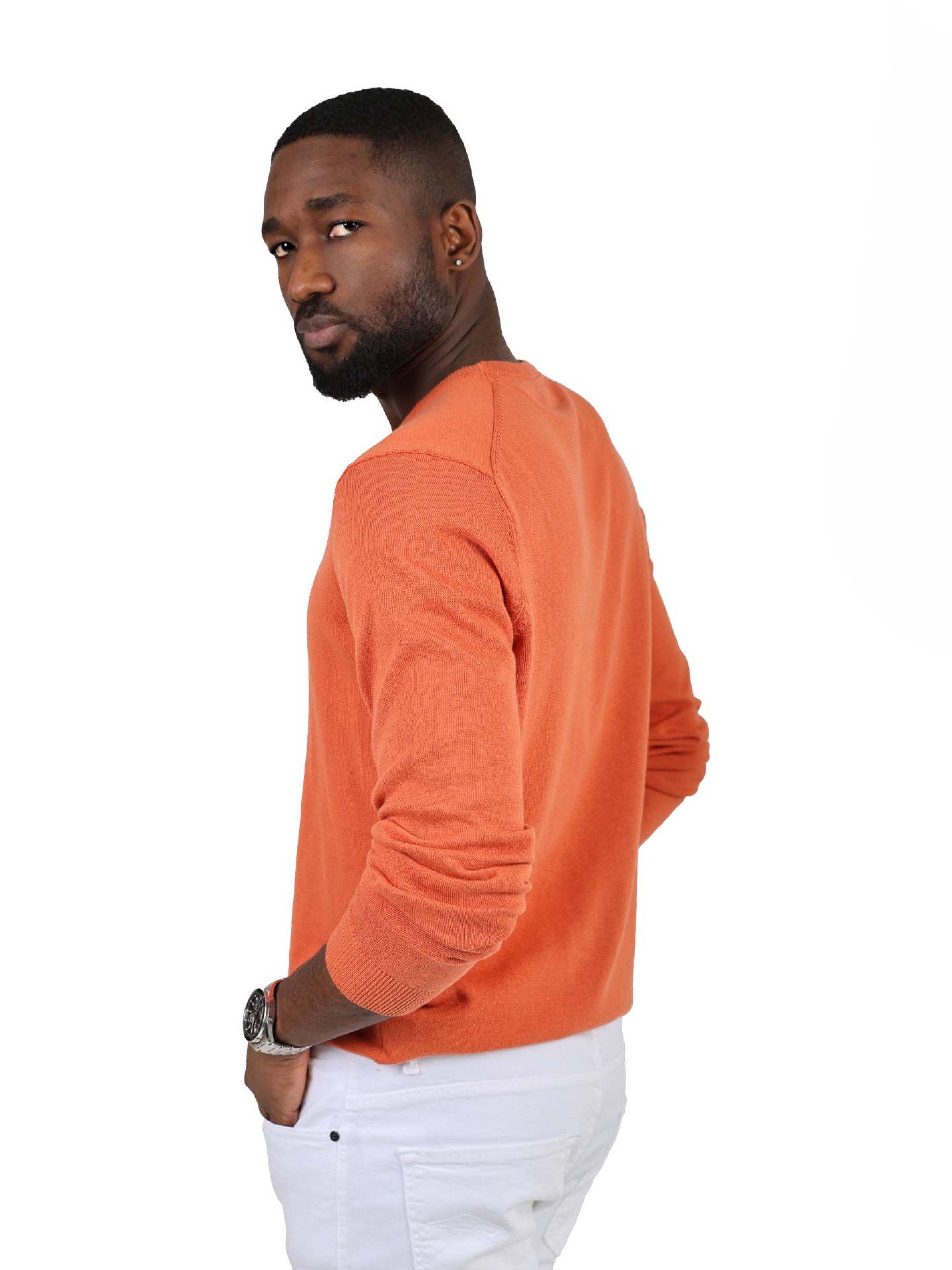 100% cotton knit with a round neckline