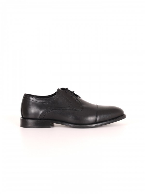 Zapato clsico liso de piel