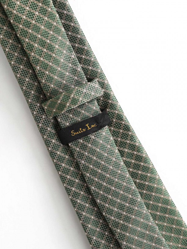 Classic tie with pattern