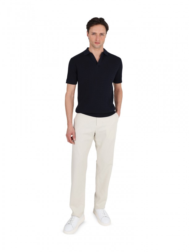 Polo 100% algodão com gola Polo 100% algodão com gola