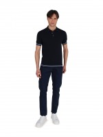Short-sleeve polo shirt 100% cotton