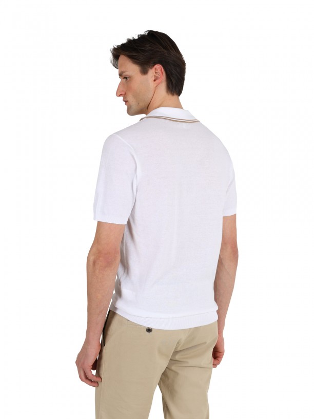 Polo 100% cotton with collar