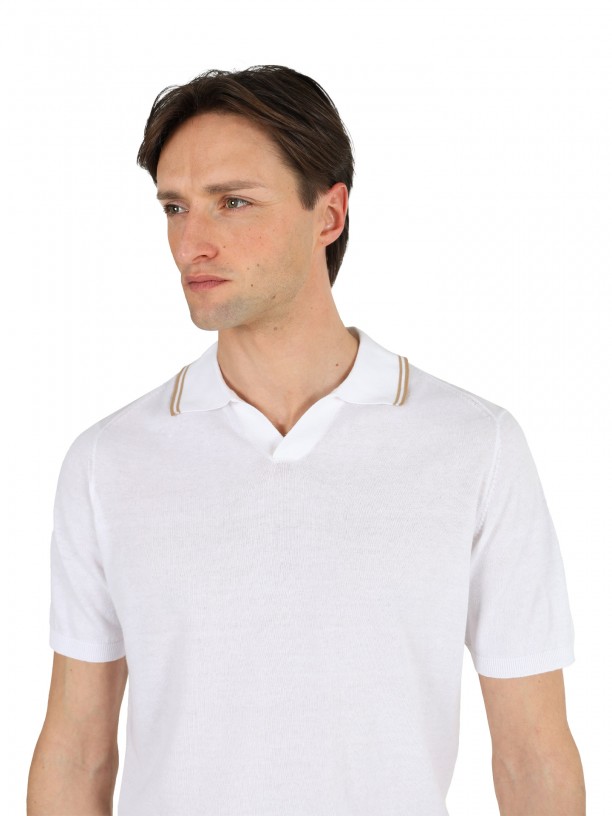 Polo 100% cotton with collar