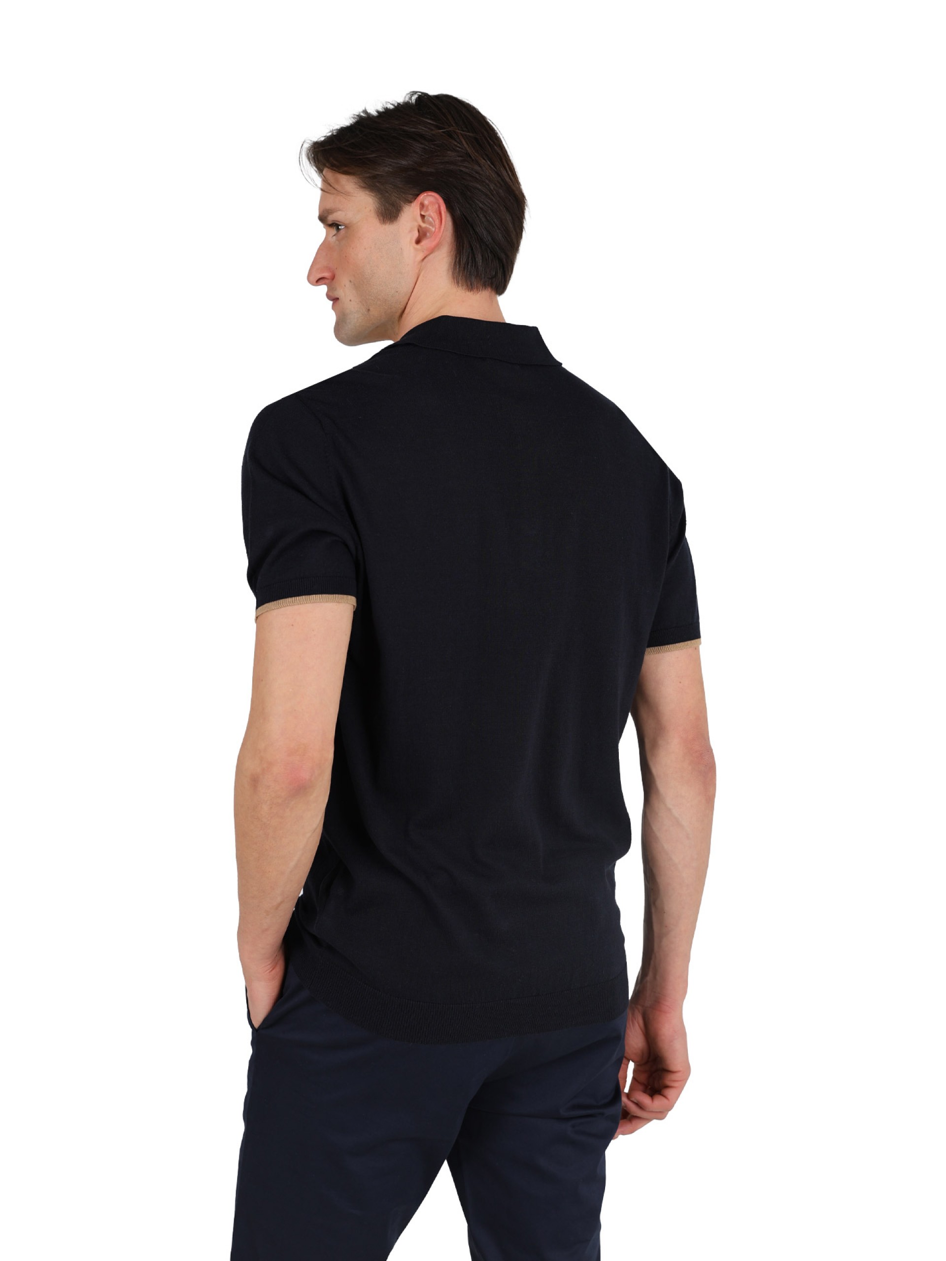 Short-sleeve polo 100% cotton