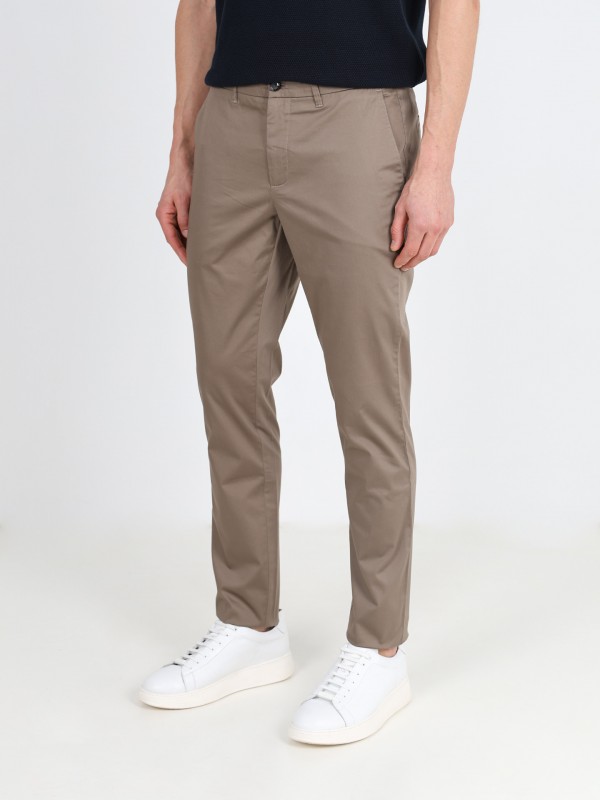 Cal�as chino algod�o el�stico