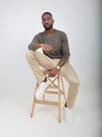 Camisola de malha 100% algod�o
