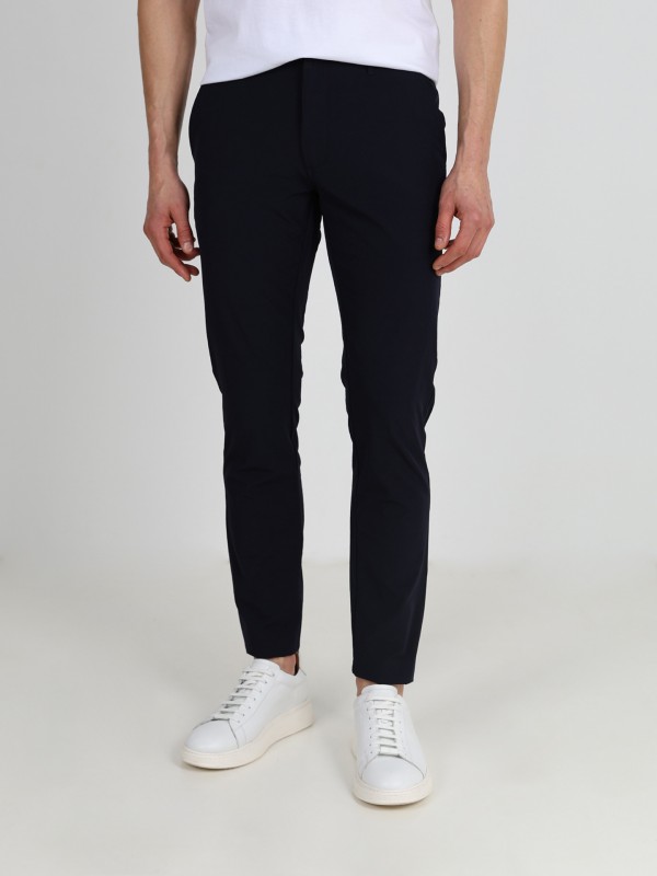 Tech nylon chino pants