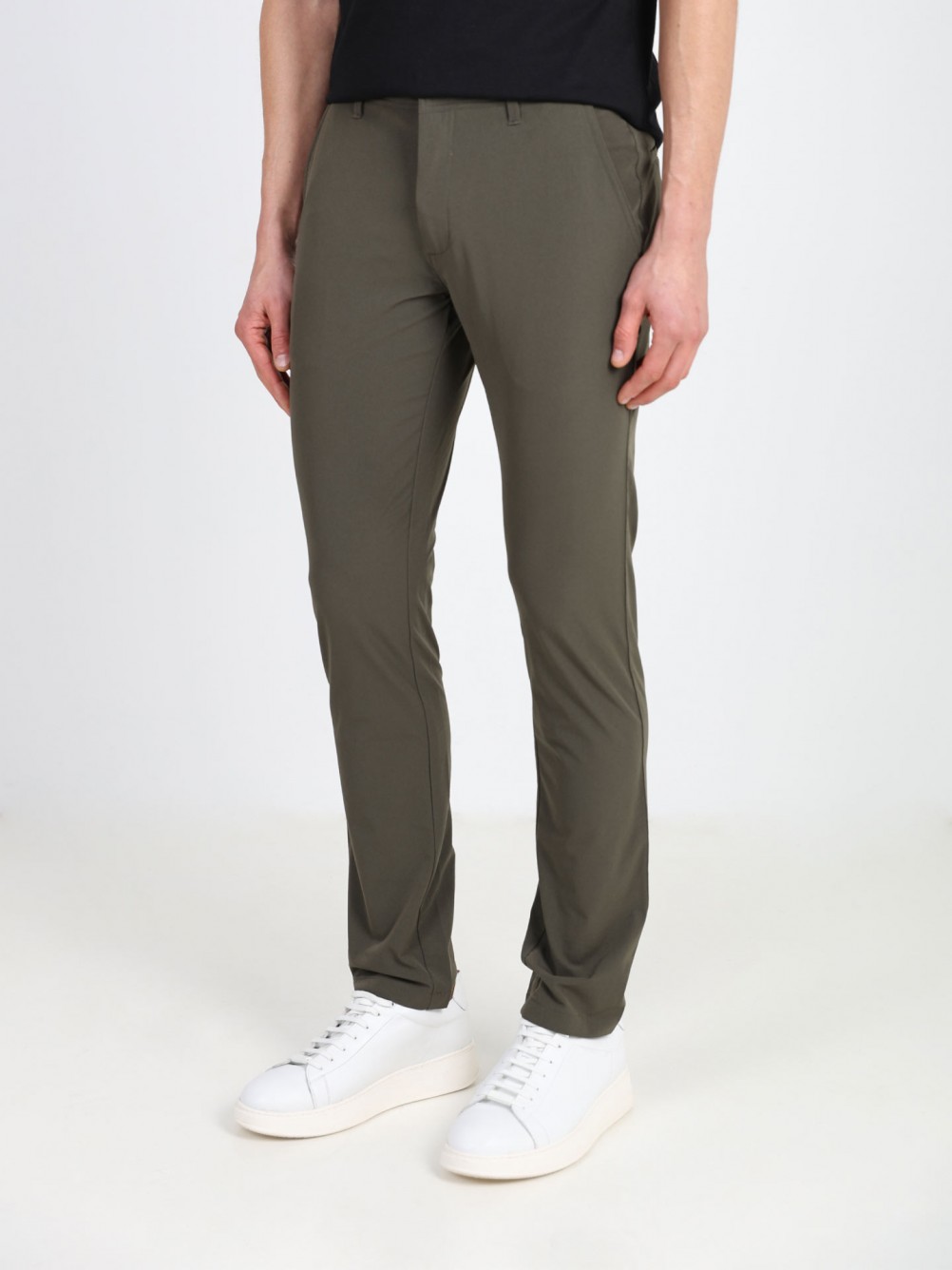 Tech nylon chino pants