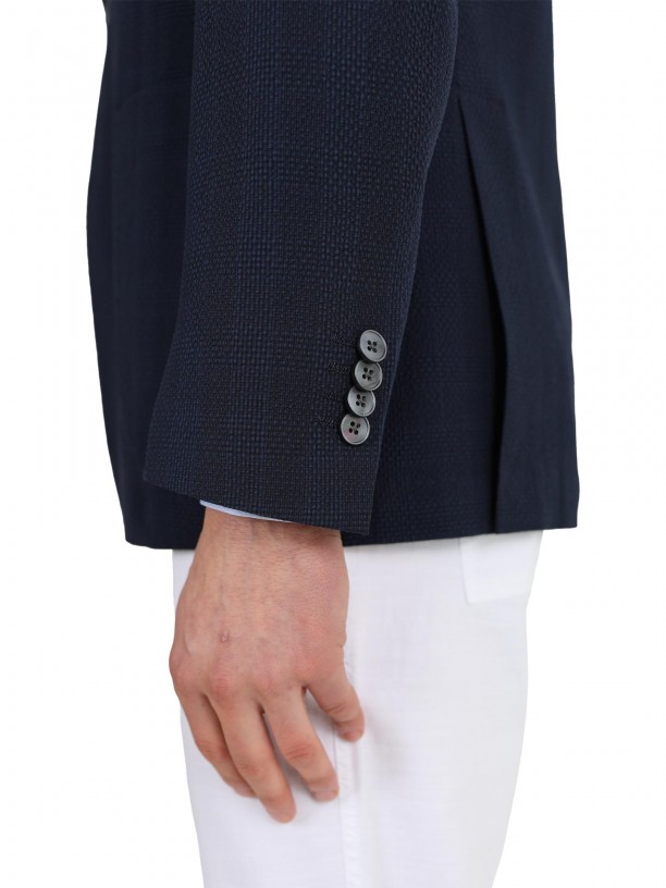 Blazer micro estruturado