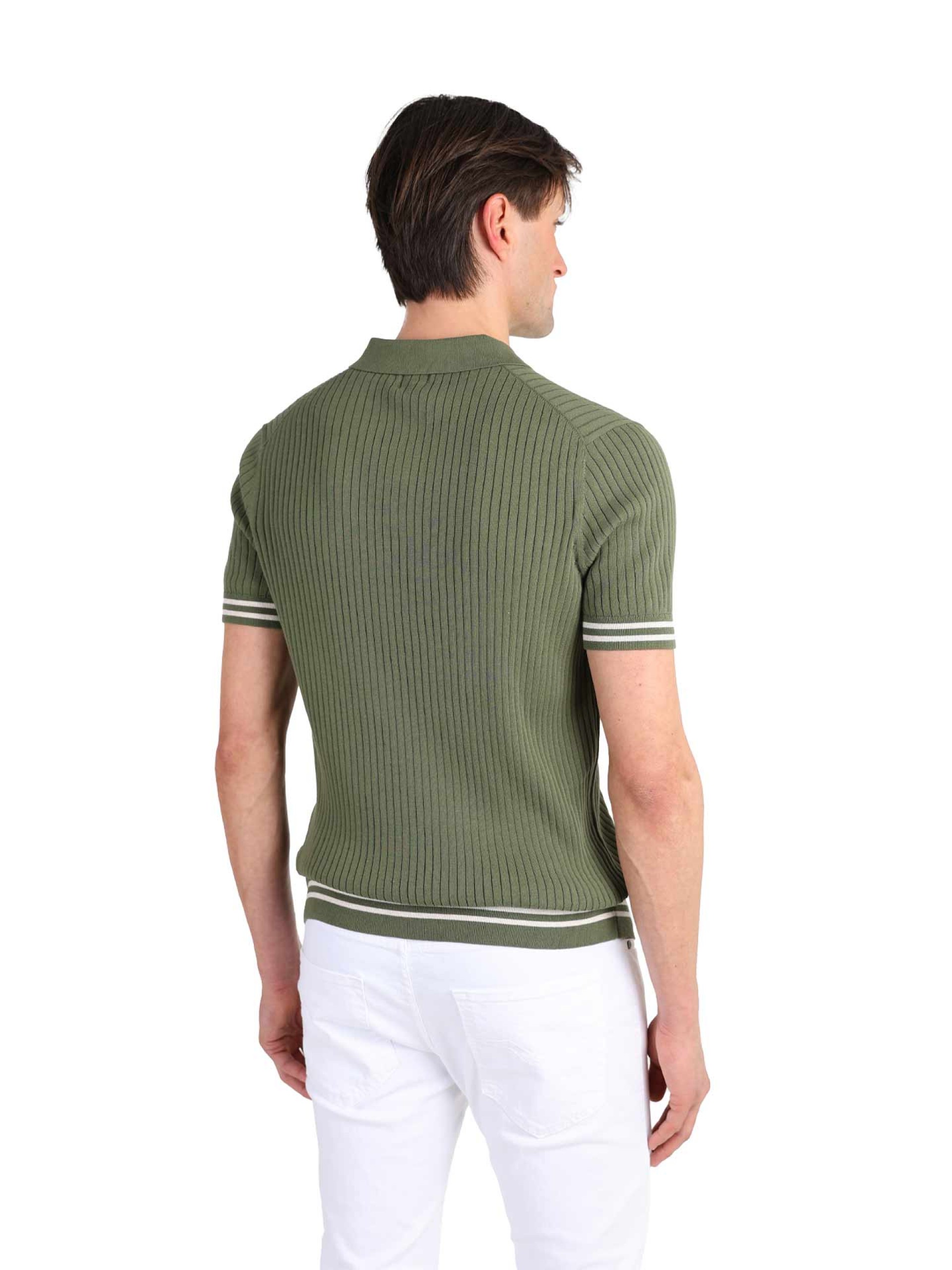 Short-sleeve polo shirt 100% cotton