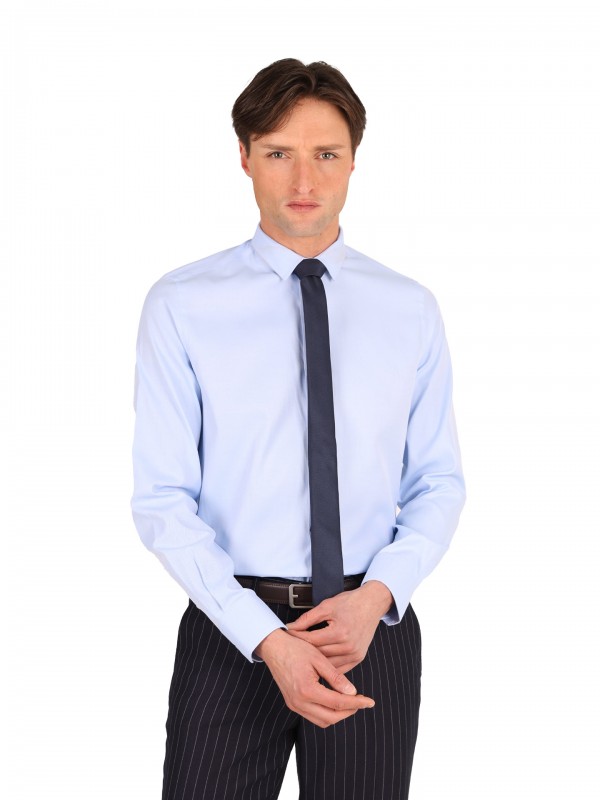 Plain slim fit shirt Plain slim fit shirt