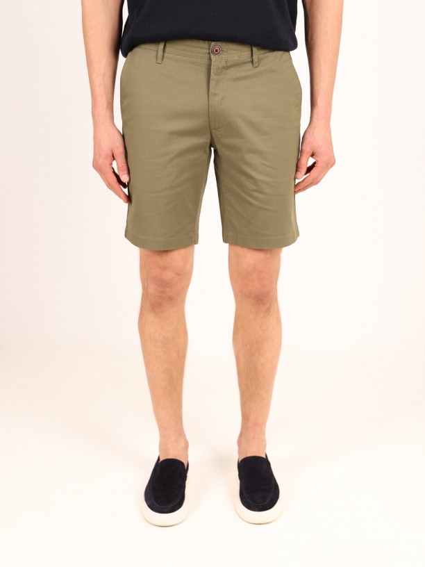 Bermudas de algodão Bermudas de algodão