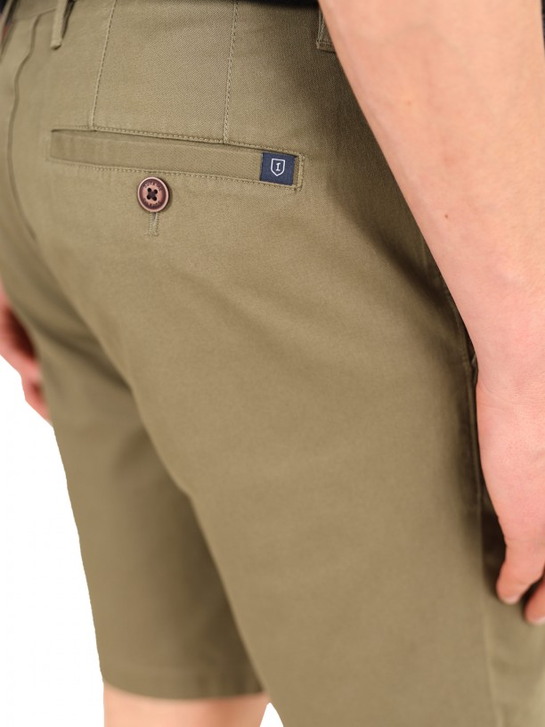Bermudas de algodão Bermudas de algodão