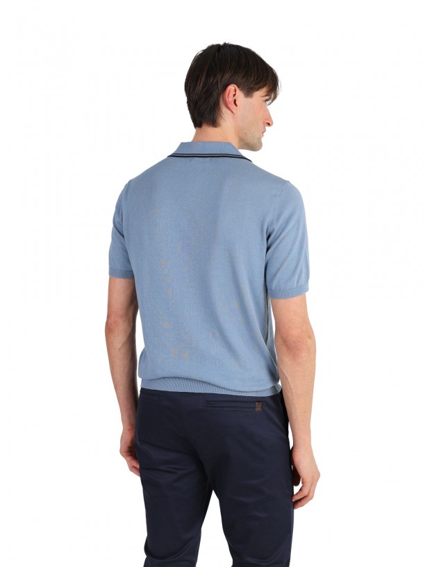 Polo 100% cotton with collar Polo 100% cotton with collar