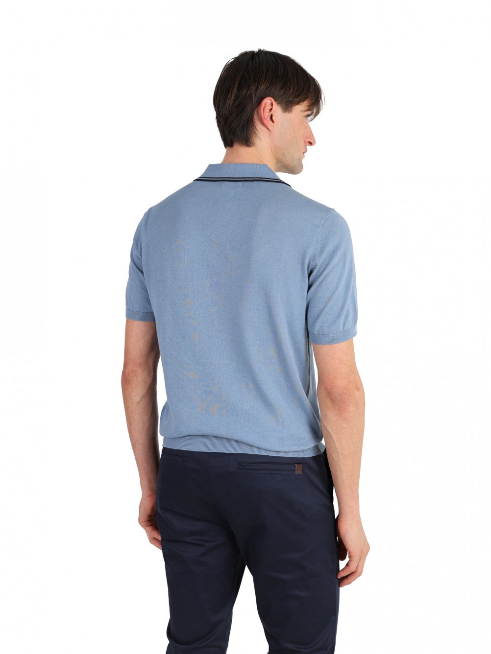 Polo 100% algod�o com gola