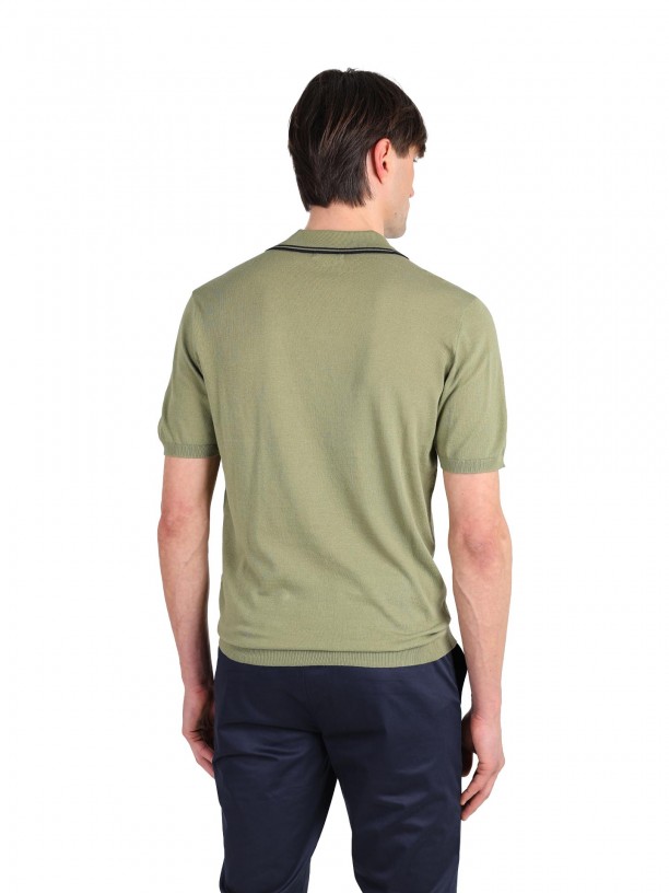 Polo 100% cotton with collar