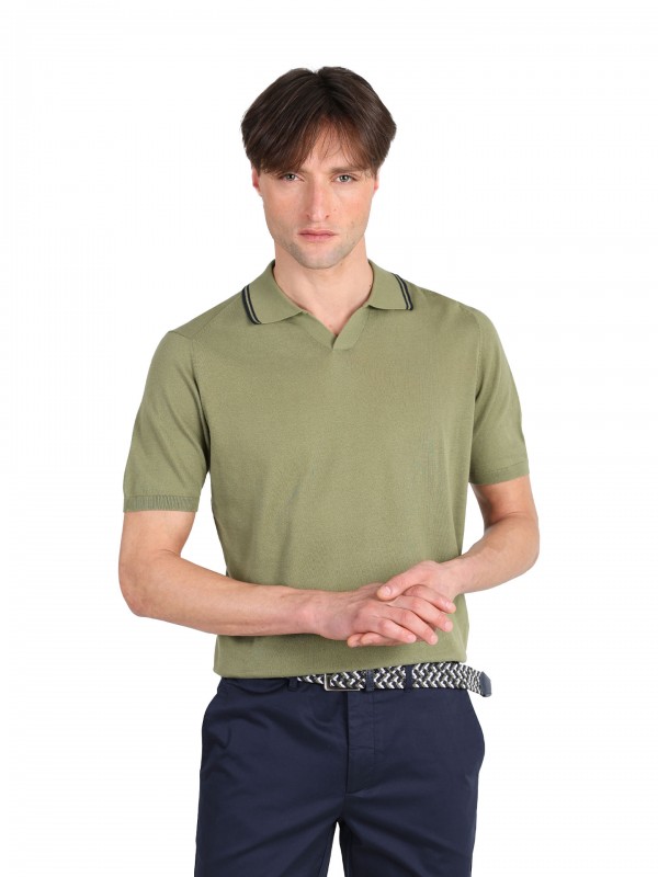 Polo 100% cotton with collar