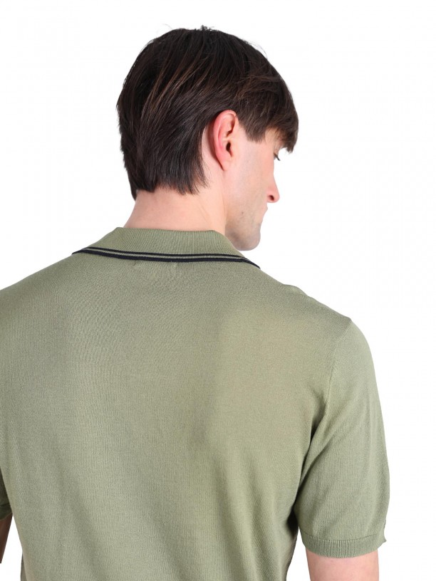 Polo 100% cotton with collar