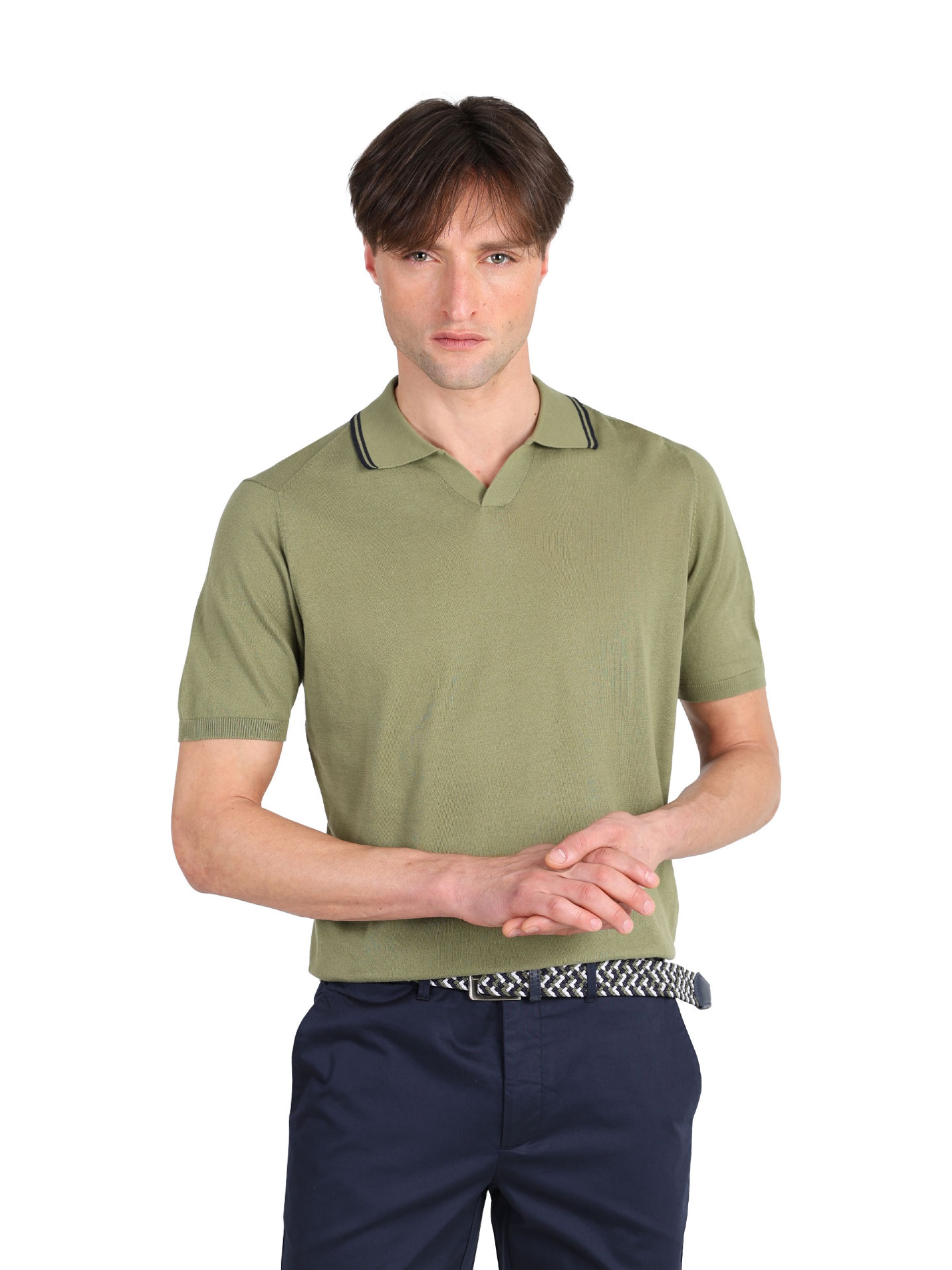 Polo 100% cotton with collar