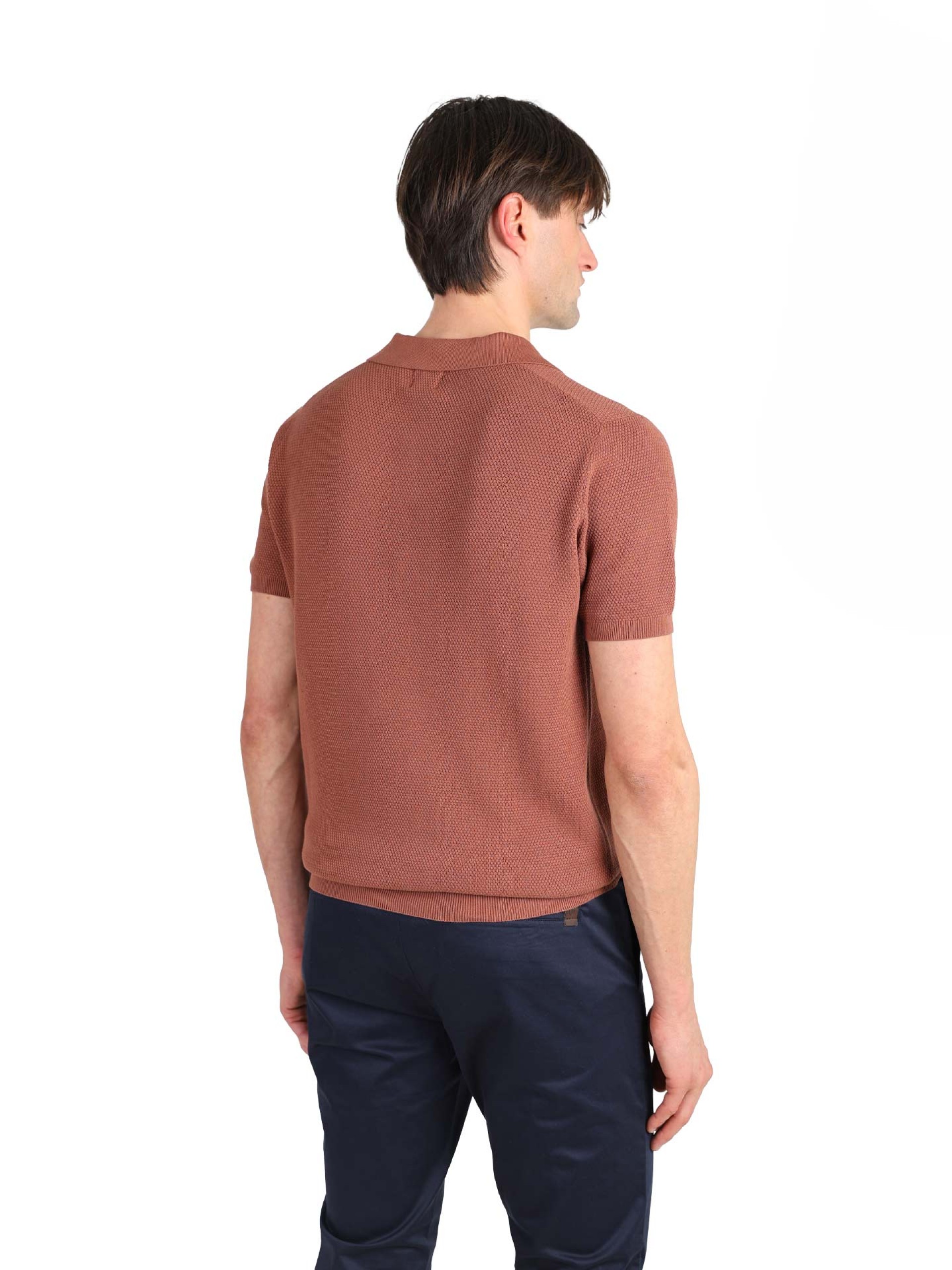 Polo estruturado 100% algodão