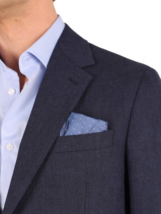 Blazer de linho e algodo