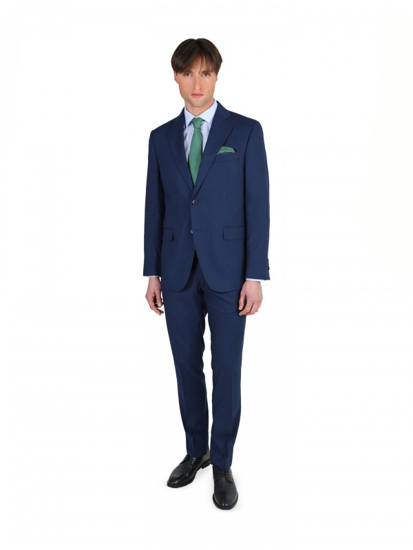 Fato regular fit liso