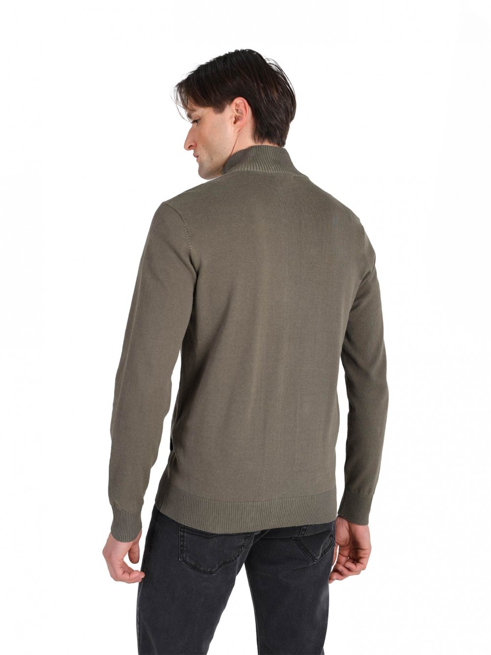 100% cotton knitted jacket