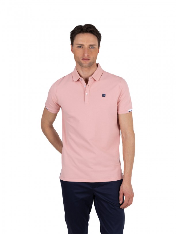 Cotton piqué polo shirt Cotton piqué polo shirt
