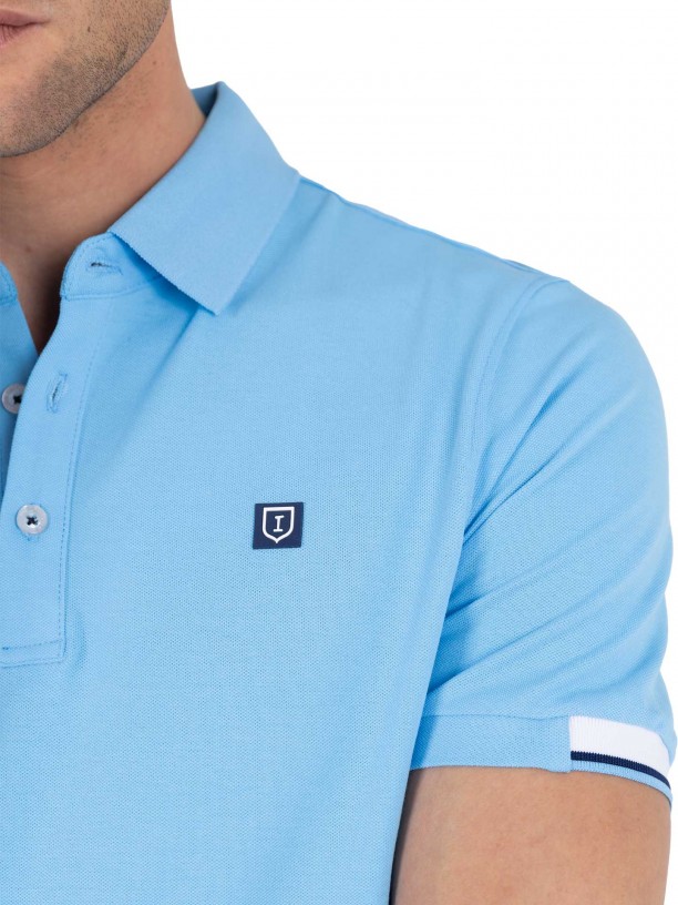 Polo piqué de algodão Polo piqué de algodão
