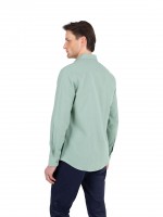 Camisa de linho e algod�o