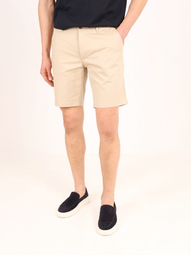 Bermudas de algodão Bermudas de algodão