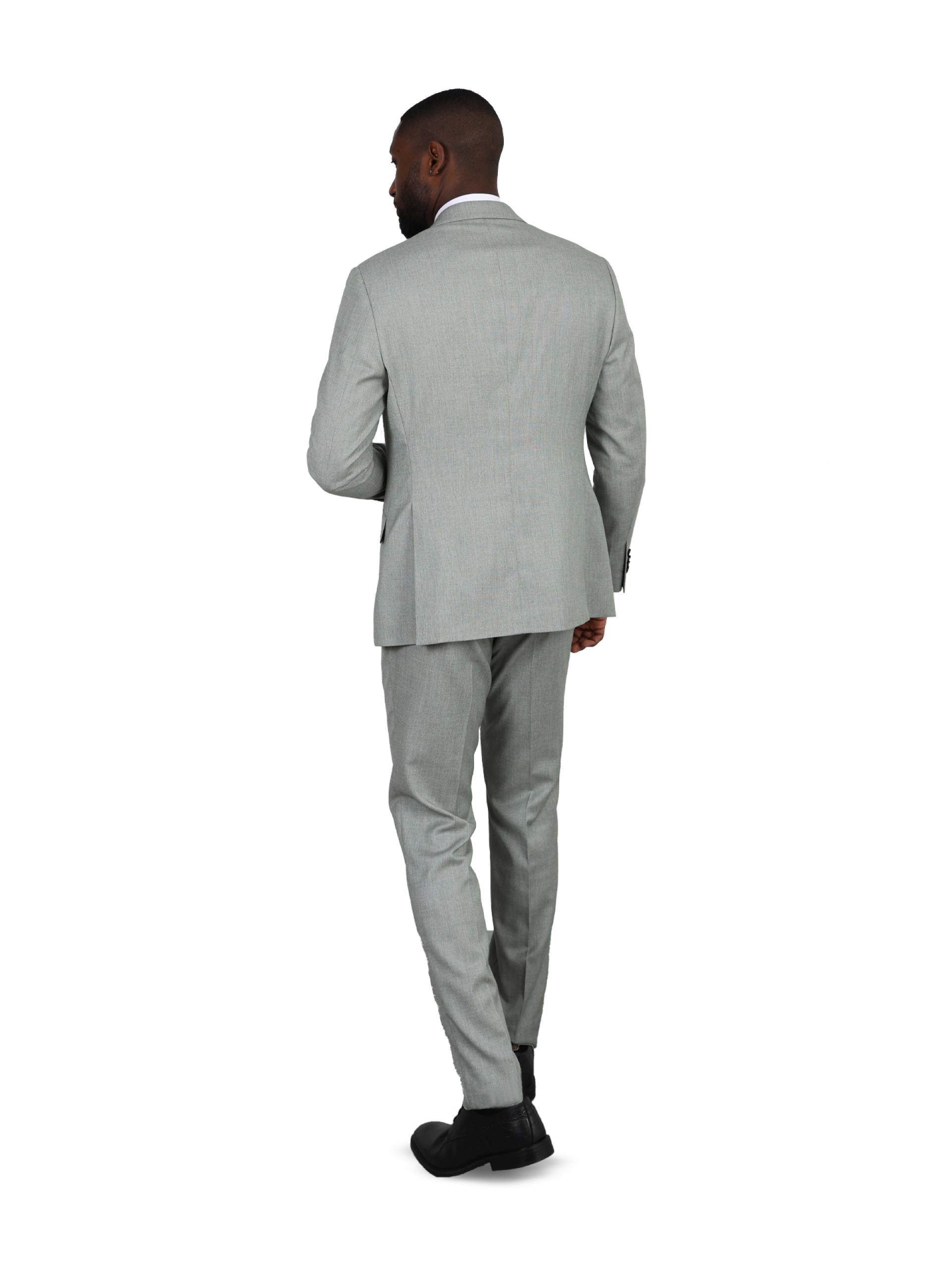 Traje slim fit con micro estampado