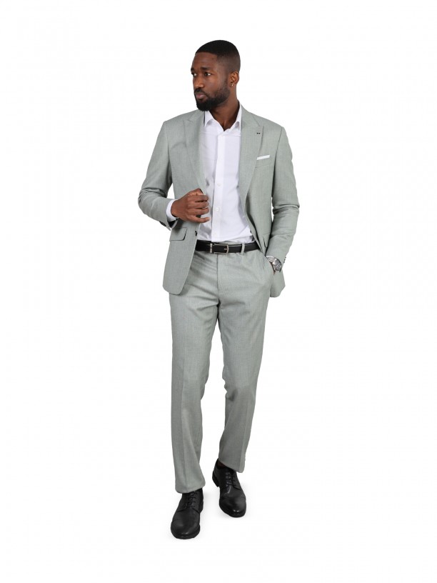 Plain slim fit cut suit Plain slim fit cut suit