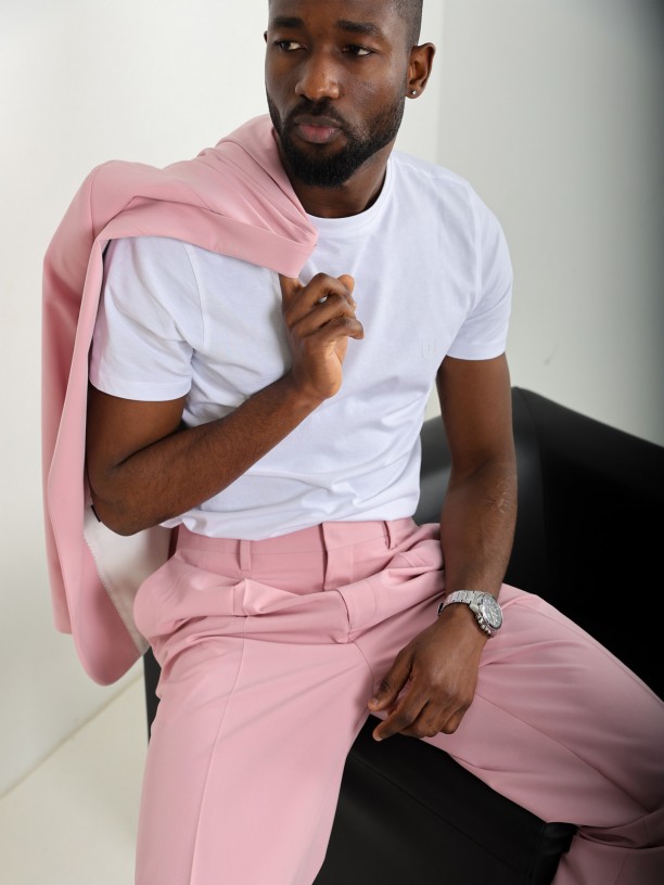 Plain oversized-cut suit Plain oversized-cut suit