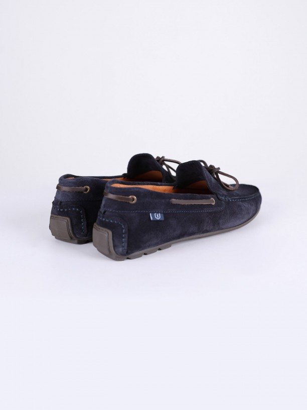 Mocassin casual de pele Mocassin casual de pele
