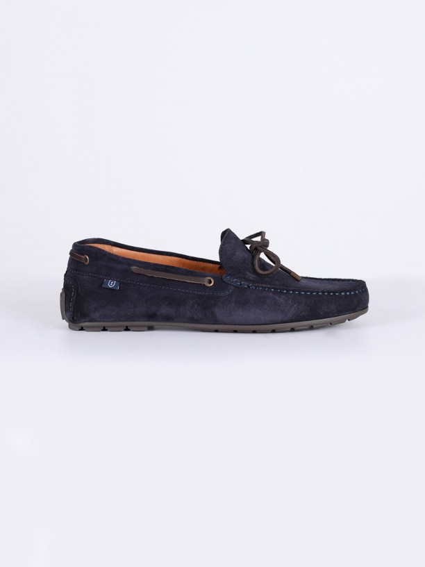 Mocassin casual de pele Mocassin casual de pele