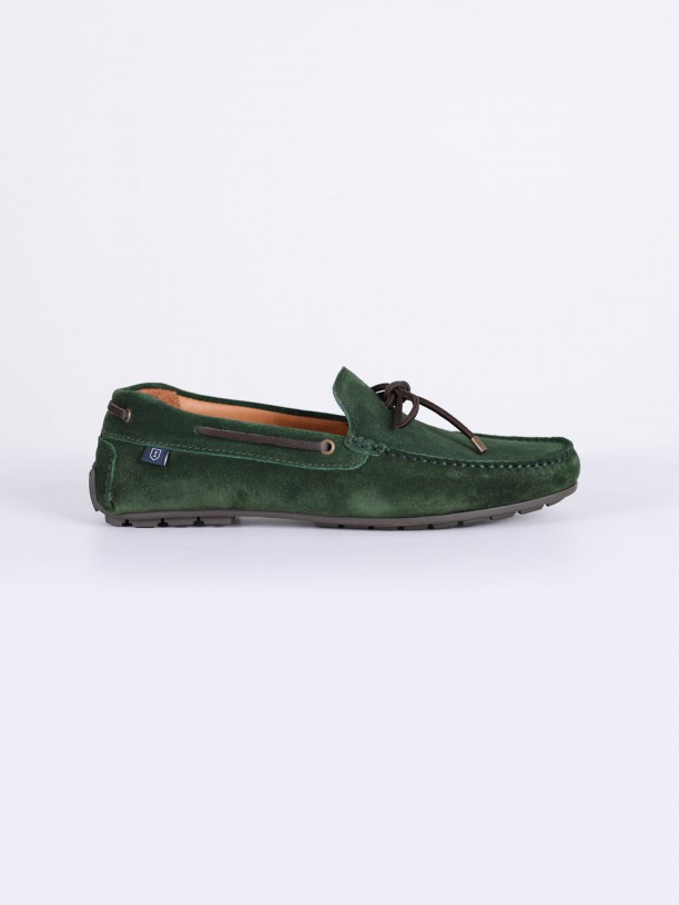 Mocassin casual de pele Mocassin casual de pele