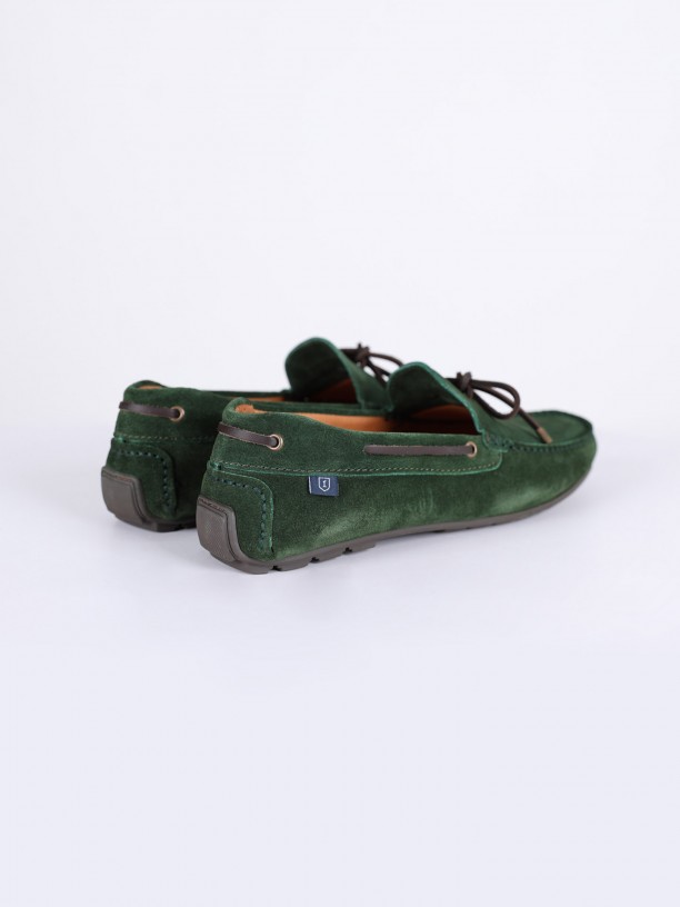 Mocassin casual de pele Mocassin casual de pele
