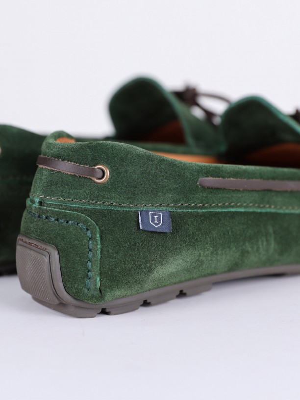 Mocassin casual de pele Mocassin casual de pele