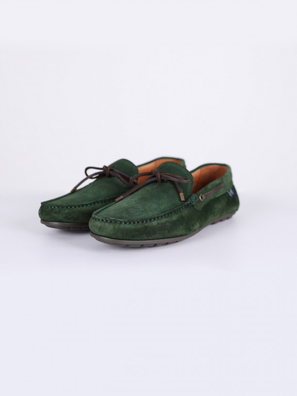 Mocassin casual de pele Mocassin casual de pele
