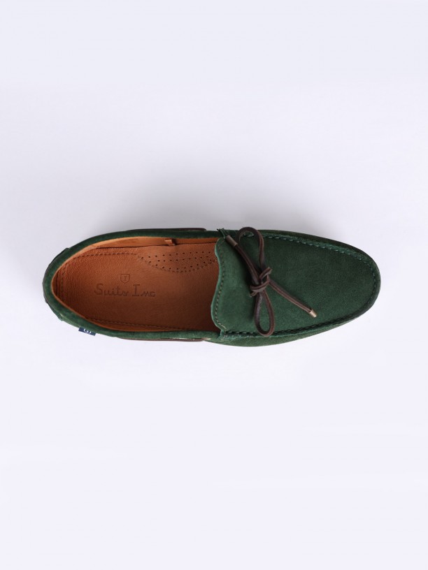 Mocassin casual de pele Mocassin casual de pele