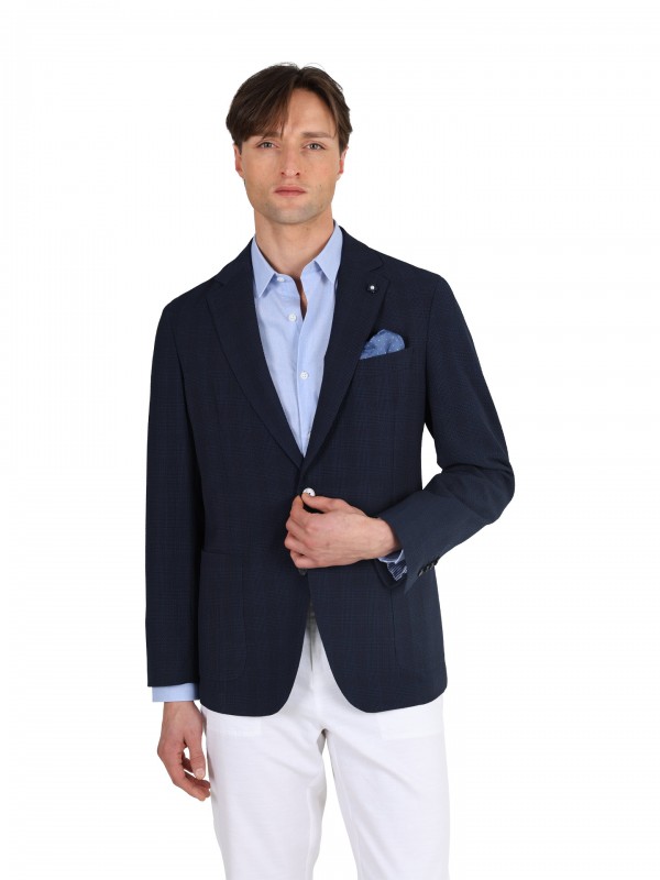 Blazer microestructurado