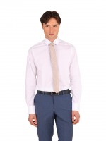 Camisa clássica slim fit 100% algodão Camisa clássica slim fit 100% algodão