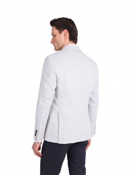 Blazer de lino y algodón Blazer de lino y algodón