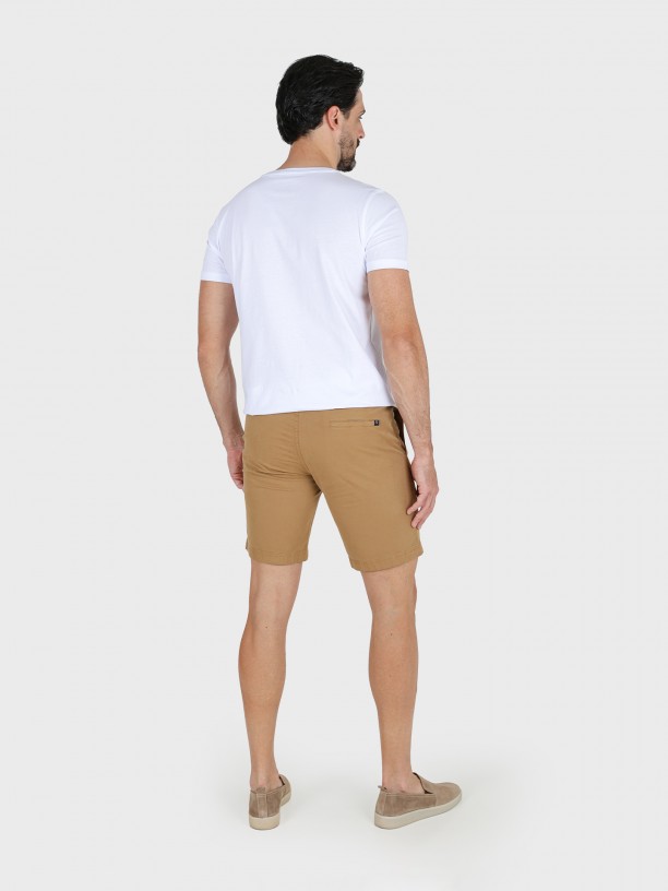 Cotton elastic chino shorts Cotton elastic chino shorts