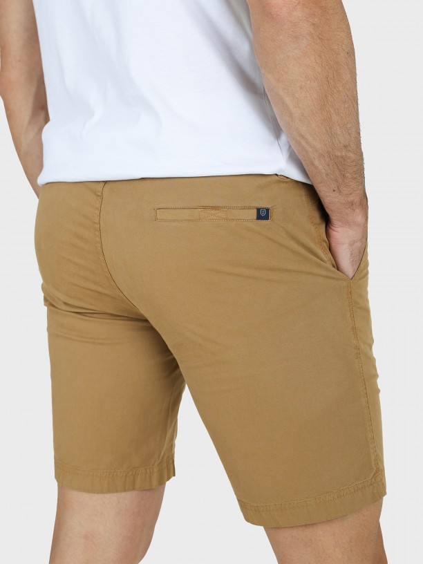 Cotton elastic chino shorts Cotton elastic chino shorts