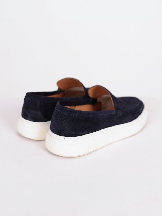 Suede leather shoe Suede leather shoe