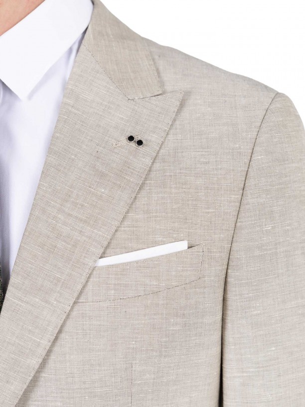 Traje de lino Slim Fit